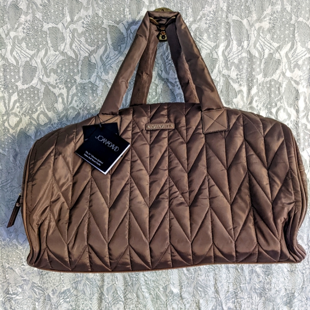 Joan & David Brown Luggage Bag